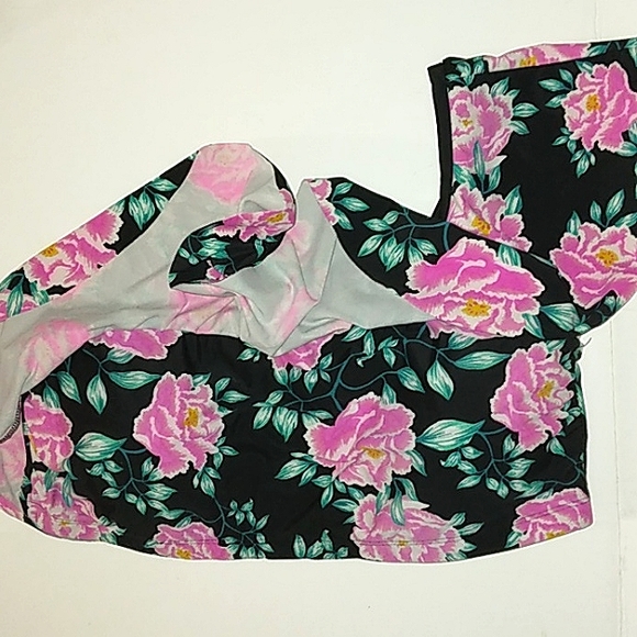 ★ Women's Plus Size Beautiful One Shoulder Ruffle Bikini Bathing Suit Top★XL - Picture 10 of 15